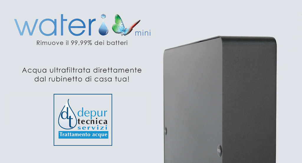 Wateri Mini Trattamento Acqua da bere | DEPURTECNICA