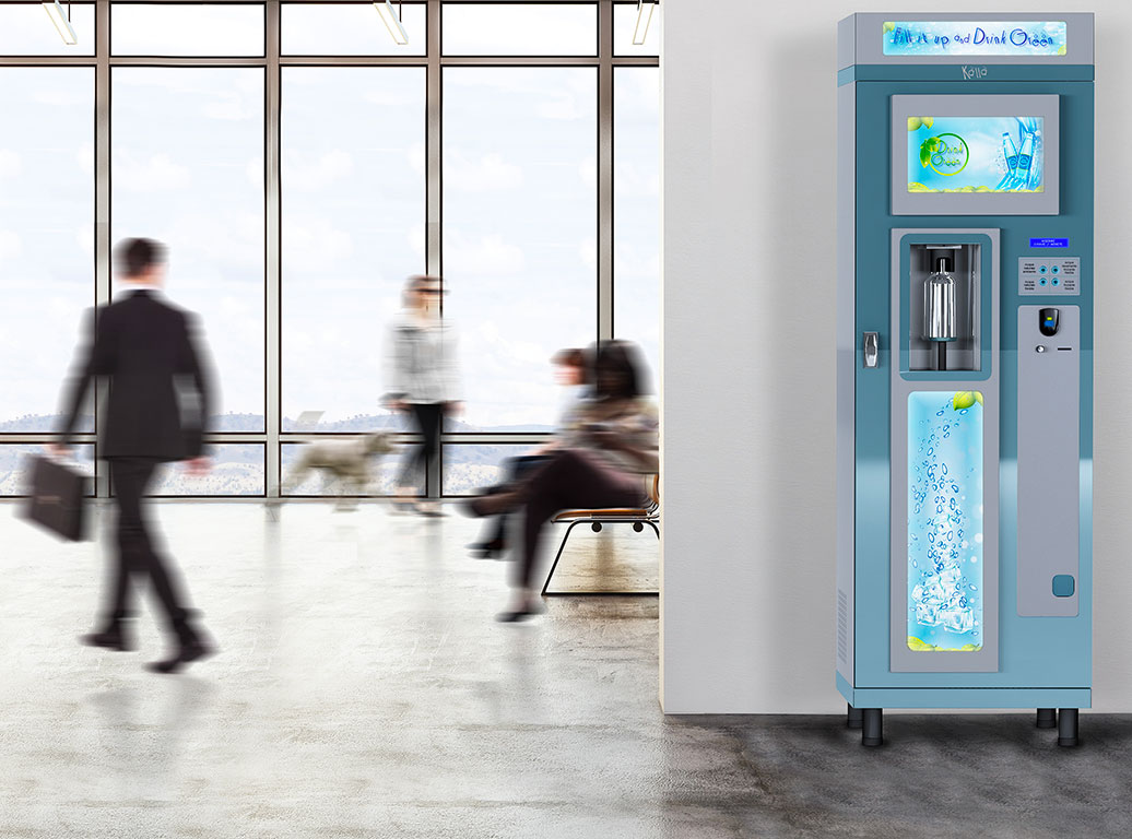 Kalla Erogatore acqua per aziende, hotel e aree pubbliche | DEPURTECNICA